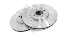 312mm Custom Eurospec VW Mk2 Mk3 Golf GTI Corrado Front Brake Rotor Kit 4X100