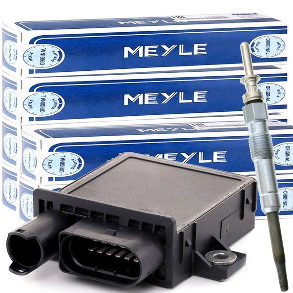 6X HÜCo SteuergeräT Meyle GlüHkerzen FüR BMW 3-7 X3-X6 2.5D-3.0D-image