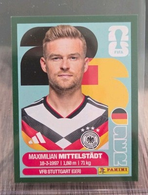 Panini FIFA World Cup 2026 Maximilian Mittelstadt GER 9 Germany Stuttgart Green