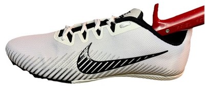Nike Zoom Rival M 9 Mens Pure Platinum Black Metallic Track Shoes