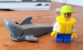 LEGO 4642 City Harbor Fishing Boat Missing 1 Minifig No Box No Instructions