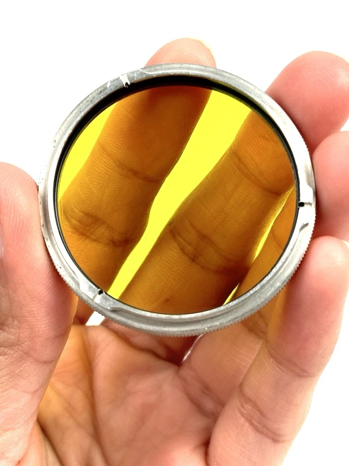 Rollei - Bayonet III- Light Yellow (Gelb Heil) Filter - w/Leather Case & Box - Image 4 of 4