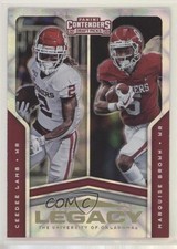 2020 Contenders Draft Picks Legacy Game Ticket CeeDee Lamb Marquise Brown 01su