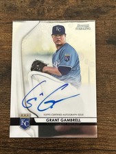 2020 Bowman Sterling - Prospect Autographs Grant Gambrell #BSPA-GG (AU, RC)