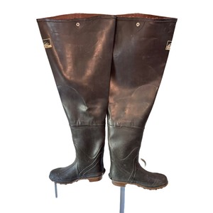 Itasca Rubber Hip Waders Boots Size Men\'s 6 s-l400.jpg main image 2
