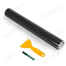 Carbon Sticker Fiber Protector Sill Scuff Cover Anti Scratch Strip Car Door Body
