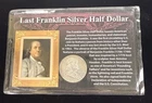 1963 Last Franklin Half Dollar Coin 90% Silver  W/ COA