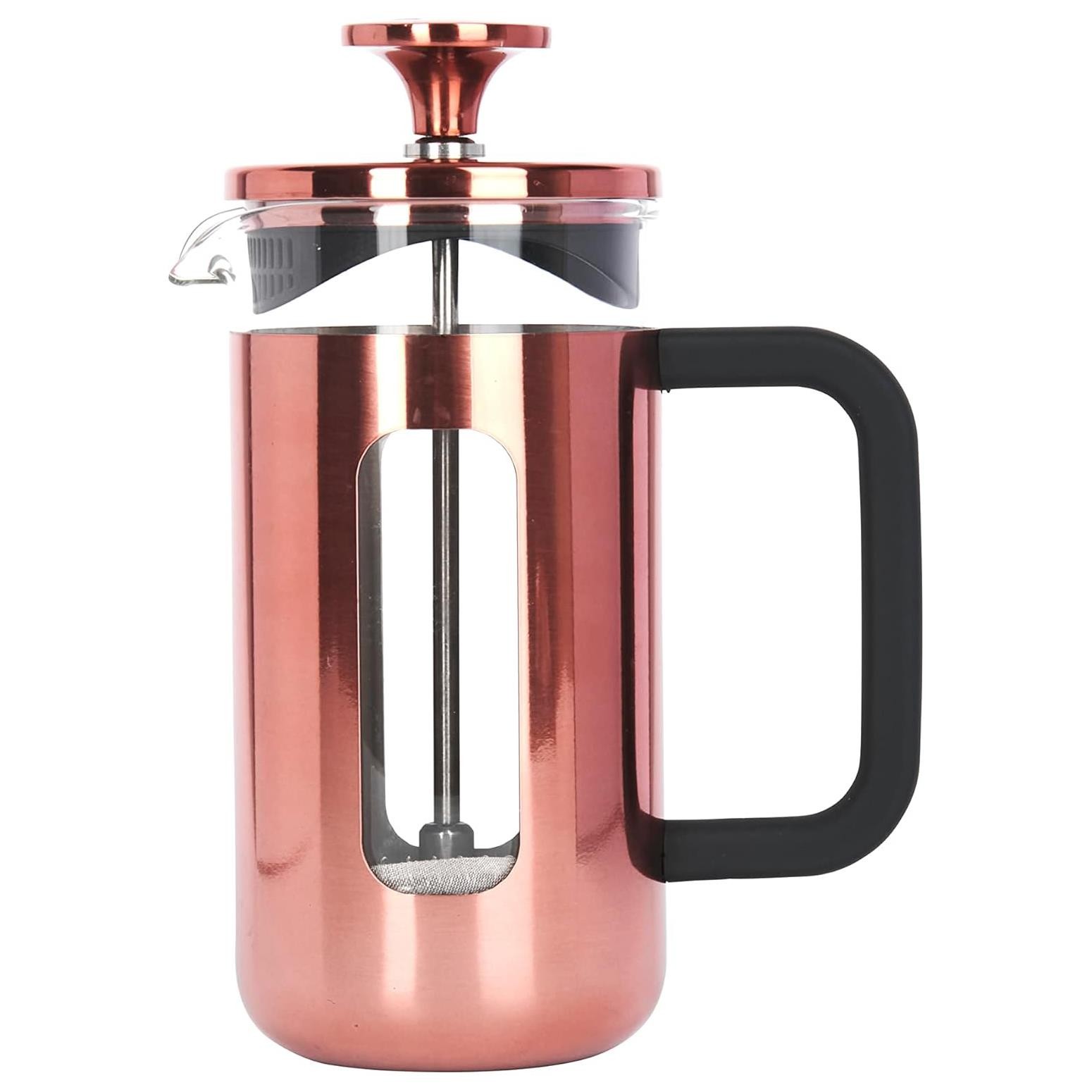 La Cafetiere La Cafetière Pisa Glass Cafetiere - Copper - 350ml - Image 2