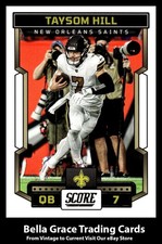 2023 Panini Score Taysom Hill #55 New Orleans Saints NFL Football