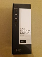 NIOD Multi-Molecular Hyaluronic Complex 15ml Brand New Sealed Serum RRP£30