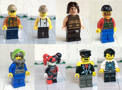 Lego - Figur Minifig Adventure Super Heros Agents (Cty0820 60162) Auswahlmenü