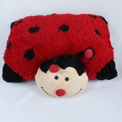 Pillow Pets Ms. Ladybug Stuffed Animal Plush 18'' Retired 2010