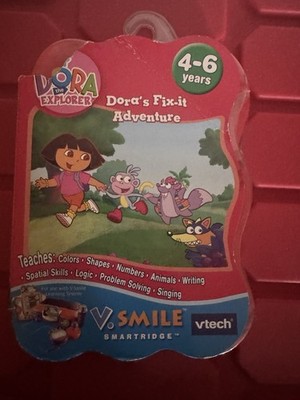 VTech V.Smile Motion Dora's Fix It Adventure Learning Game Ages 4-6 NIP