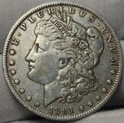1891 O Morgan Silver Dollar, Great For Albums, 90% Silver US Coin, Morg-91FF