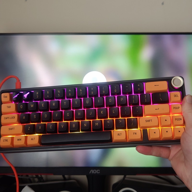 Mechanical Keyboard Call Of Duty Black Ops III vibes Royal Kludge R65 fps