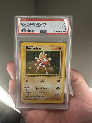 Hitmonchan graded PSA 7 for sale on eBay