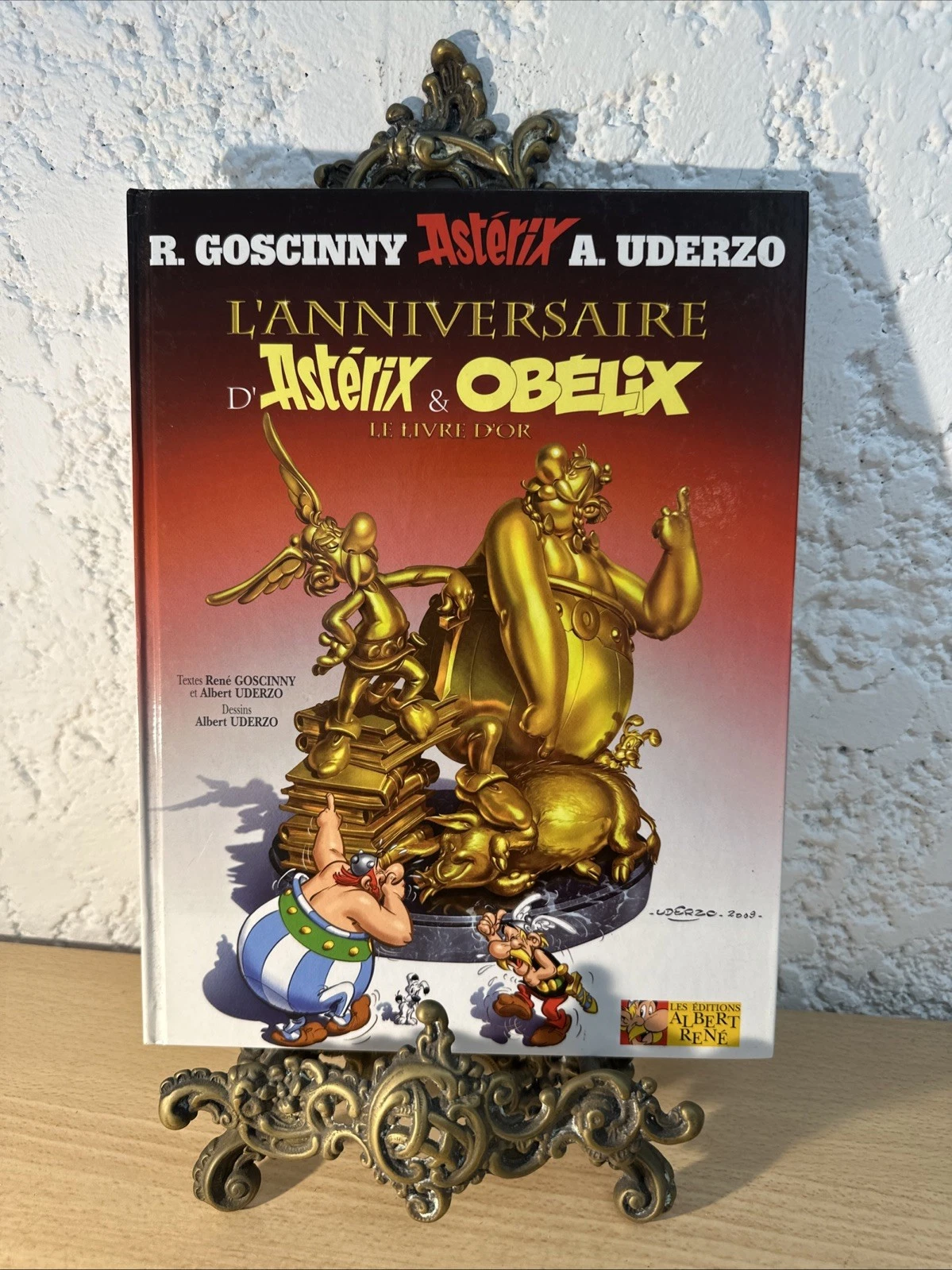 Bd Astérix L’anniversaire D’Astérix & Obélix Le Livre D’or Albert René Uderzo