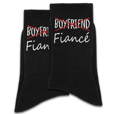 Not Boyfriend Socks Fiance Socks Wedding Gift Gifts For Man Sock Fiance Prese...