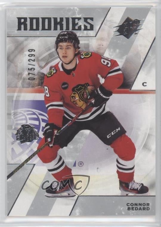 2023-24 SPx Rookies 75/299 Connor Bedard #101 5h0