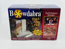 Bowdabra Bow Maker and Craft Tool W/ VHS Tape Instruction Book , Gifts