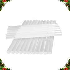  100PCS Environmental Protection White Transparent Hot Melt Glue Sticks Hot Melt 0.34 per stick