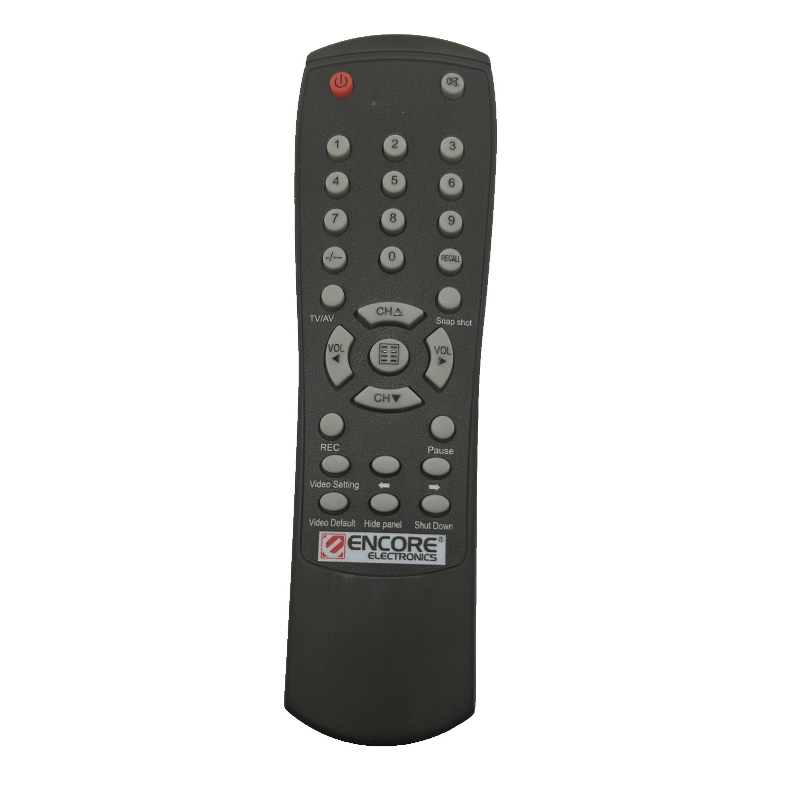 Encore Electronics TV Remote Control – Snapshot/Record Features – Tested
