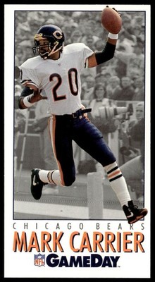 1992 GameDay Mark Carrier Chicago Bears #446