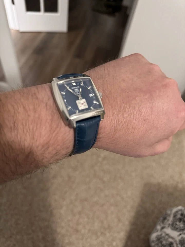 Reloj TAG Heuer Monaco negro para hombre - WW2110 Foto 2 de 4