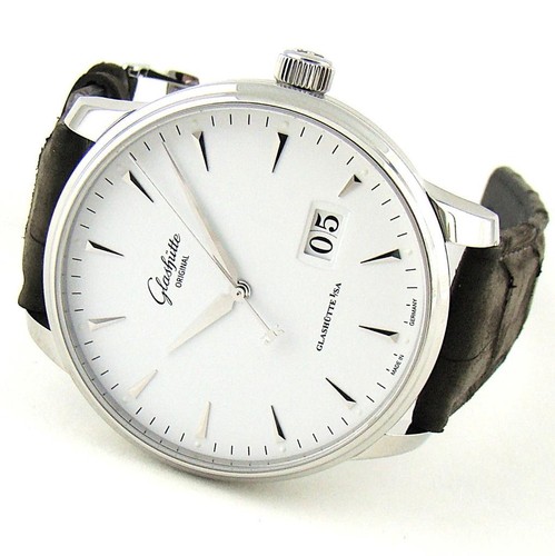 Glashutte Original Senator Excellence White Dial 42mm 1-36-03-05-02-02 Warranty