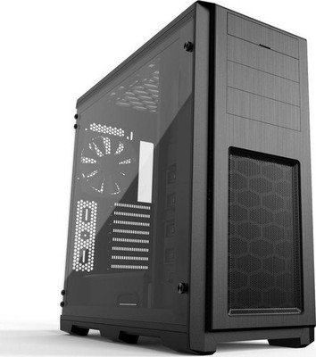Phanteks Enthoo Pro Midi-Tower, Tempered Glass - schwarz, PC Gehäuse, Miditower