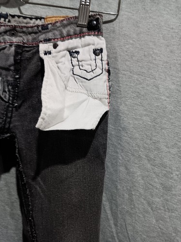 True Religion grey Wash Jeans - Youth size 6 - Picture 18 of 23