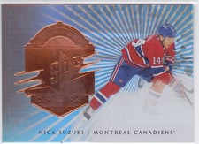 2024/25 SPX..NICK SUZUKI..FINITE..BRONZE../599..CARD # F-21..CANADIENS