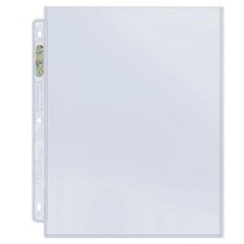 Ultra Pro 1-Pocket Platinum Page with 8-1/2" X 11" Pocket 100 ct. Clear