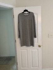 Calvin Klein Dress L Gray