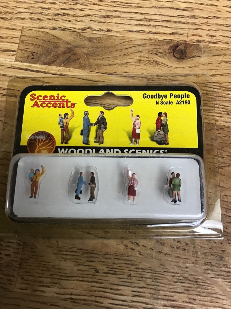 Woodland Scenics N Scale Scenic Accents #A2193 Goodbye People