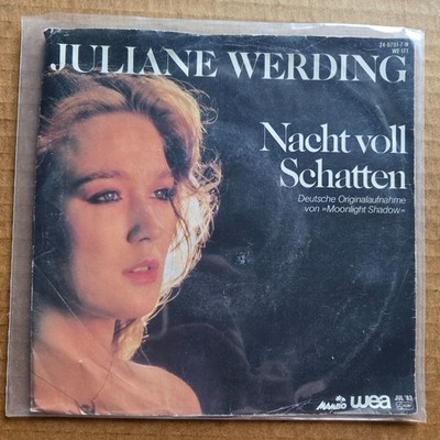 JULIANE WERDING Nacht Voll Schatten 45 7'' Record Vinyl Records