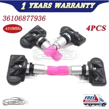 NEW 4PCS TPMS sensor for BMW G30 G31 G32 G11 G12 G15 G01 G02 G05 6877936