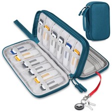 USB Flash Drive Case Thumb Drive Holder Case Organizer Portable Electronic St...