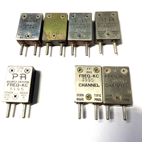 one AMECO AC-1 crystal FT-243 Ham Radio Crystal from the list  below : 80m band