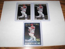 2021 Topps Black Gold Shohei Ohtani BGC-13 (3 )Lot. Base, Shimmer, Blue Boarder 