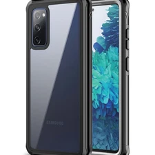 For Samsung S21 S22 S23 Clear Case Cover + Screen Protector 360 Full Body Hybrid