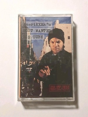 Ice Cube - Amerikkka's Most Wanted (Cassette, 1990, Priority) 4XL 57120 VG+