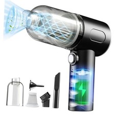 3 in 1 Keyboard Vacuum Cleaner, 12000PA High Power Handheld Car Vacuum,