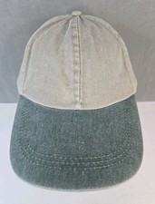Vintage Blank hat long brim leather strap bac...