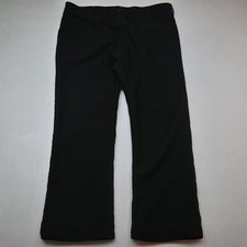 Vtg USA Made Wrangler 40x30 Black 82BK Wrancher Bootcut Casual Mens Pants