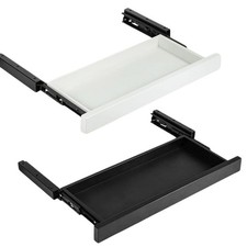 Storage space Hidden minimalist metal design Under-Desk Drawer  Organizer