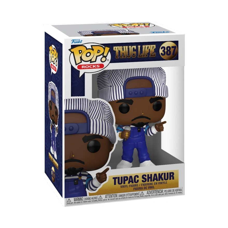2pac (tupac Shakur) - Thug Life - Funko Pop Rocks 387 Stück Neu