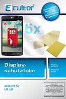 6X Schutzfolie FüR Lg L80 Klar Displayschutzfolie Folie Ecultor Displayfolie