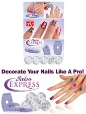 Nagel Dekoration Set Schablone f&uuml;r Nagel Stempel Platten Nail Art Stamping Tatto