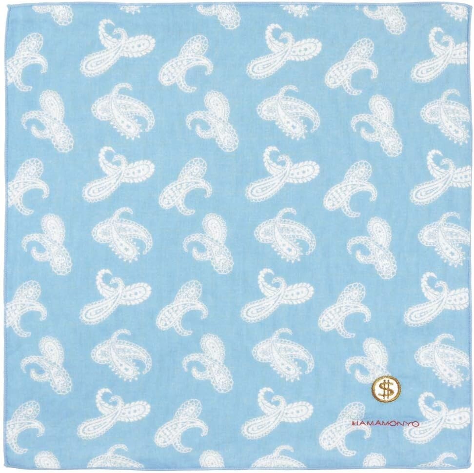 【ハマ】ワン 3本 HAMAMONYO JAPANESE Traditional Cotton Handkerchief HANKACHI Hankie